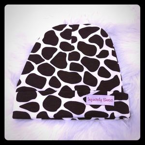 NEW - Infant Baby Beanie Cap Hat Animal Print